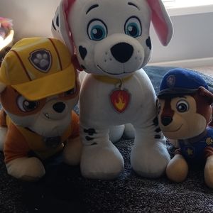 Paw Patrol collection stuffed animals